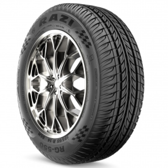 لاستیک رازی تایر سایز 205/60R15 (تولید 2024) طرح گل: RG550 یک جفت